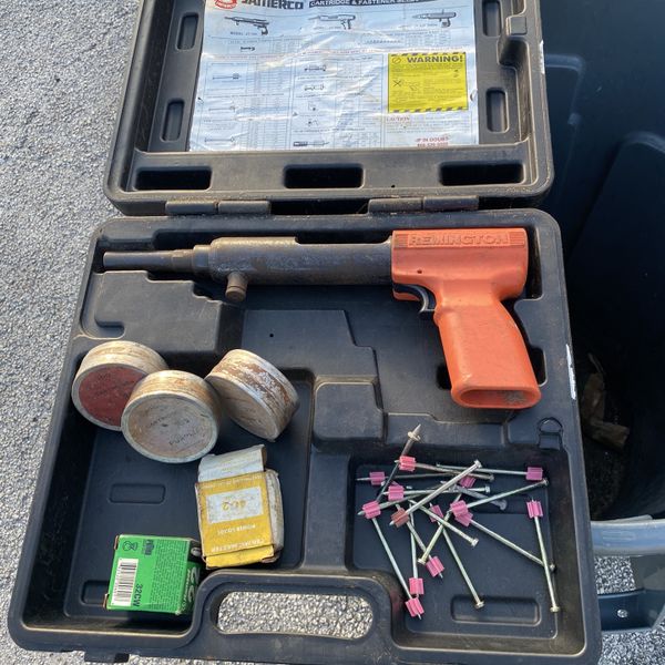 Remington .22 Cal Nail Setting Gun for Sale in Hollywood, FL OfferUp