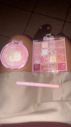 Hello kitty makeup for all 3