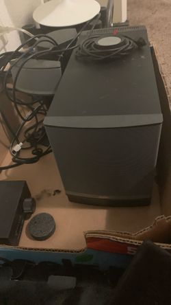 Bose Companion 5 Flagship Multimedia Speaker System - Complete with Stands & Pod