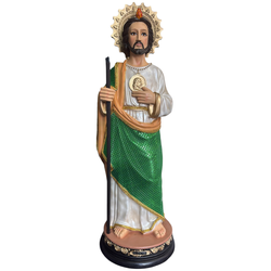 San judas  36" Inches tall Con Tela Alta Calidad Vestido 3 Pies De Alto
