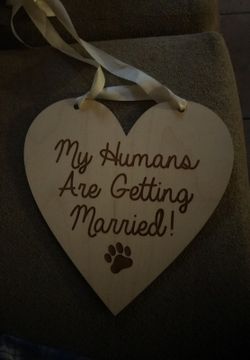 Wedding sign