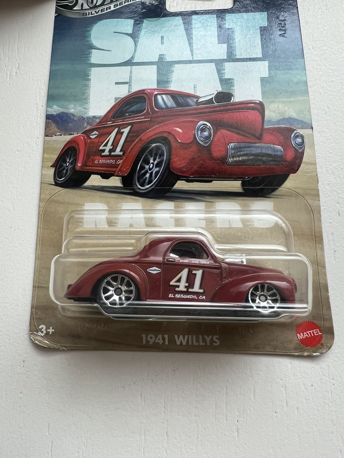 Hot Wheels 1941 Willy Truck Salt Flat 