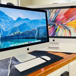 APPLE IMAC 27” 2019 5K Retina 3GHz 6CORE i5 16GB RAM 1.03TB Fusion RADEON PRO 570X GRAPHICS