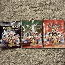 Set Of 3 Disney Collector Packs (Series 5, 7, 10) Collectible Mini Characters