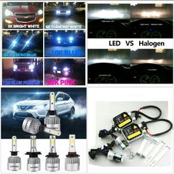 Hid lights - led car headlight bulbs conversion w/cooking fan - gmc to Hyundai sonata elantra to Toyota Camry Tacoma- Any headlight bulb size
