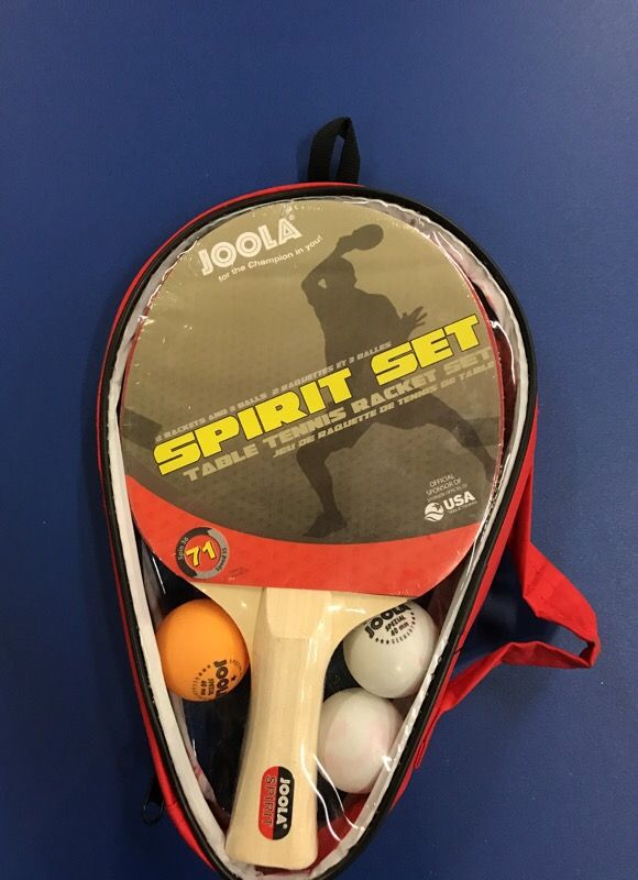 Joola spirit set table tennis racket set