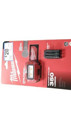 Milwaukee 2103 Red Flashlight / Headlamp