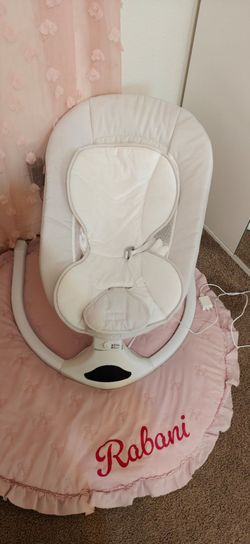 White Baby swing chair