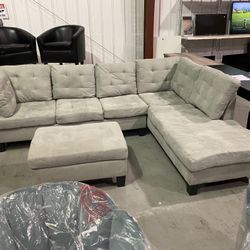 Brand New Plush Sectional