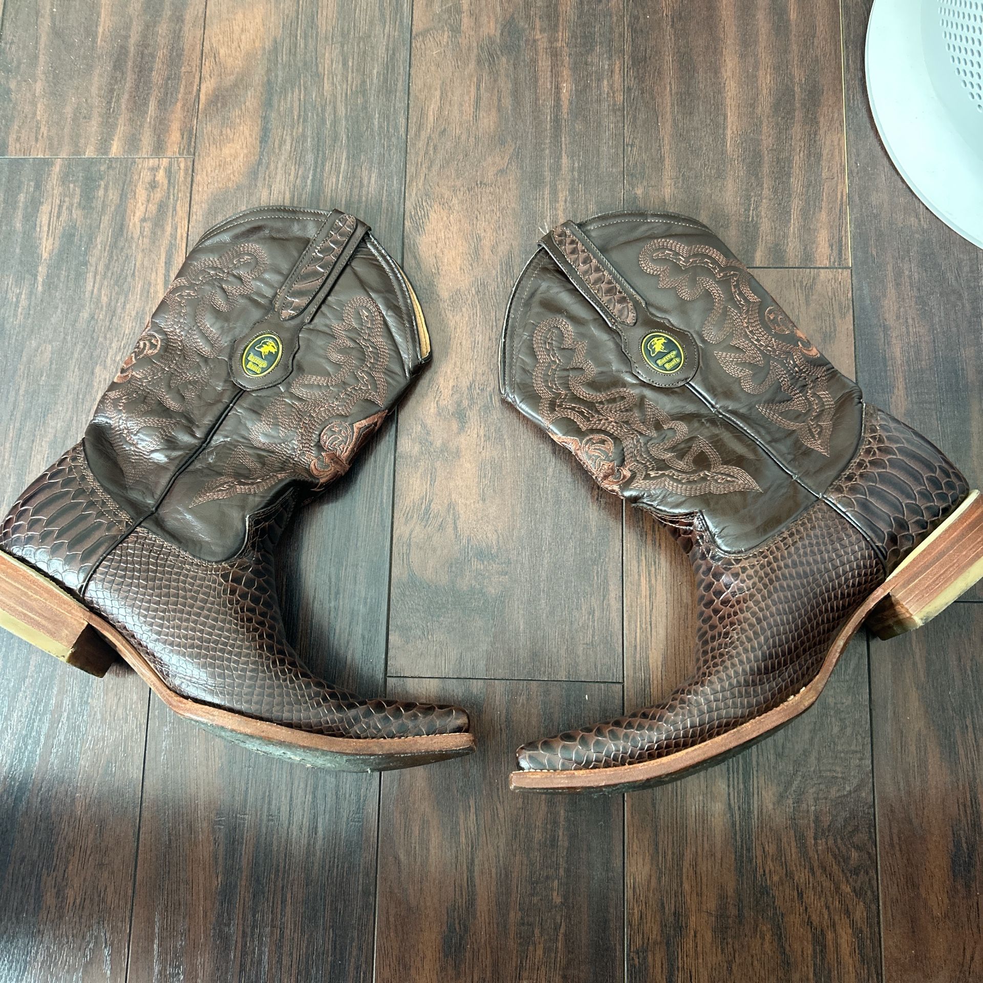 Leather Cowboy Boots