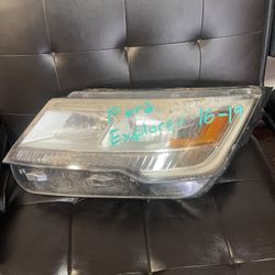 16-19 Ford Explorer Headlight Left