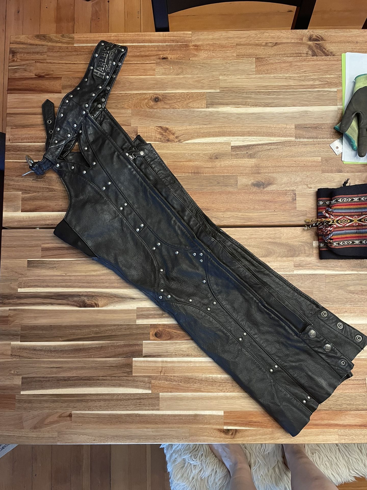 Ladies Harley Davidson Chaps XS