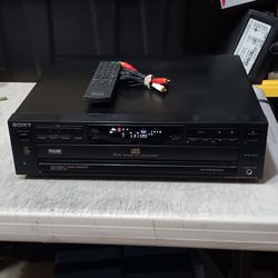 Sony CD 5-Disc CDP-C315 w/Remote, Cable, New Belt, Nice