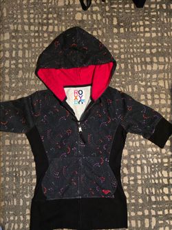 Roxy short sleeve hoodie