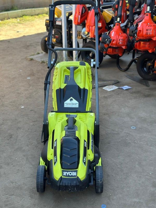 Push Lawn Ryobi 11a 13 Mower RYOBI13 11 Amp Corded Electric Walk