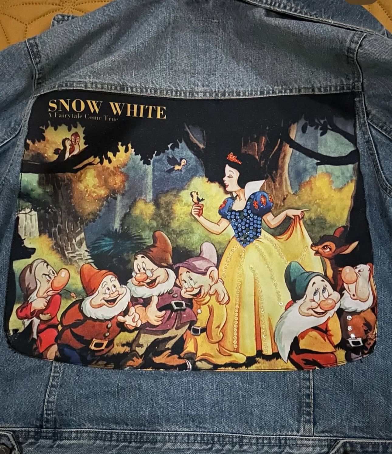 Denim Jacket Snow White