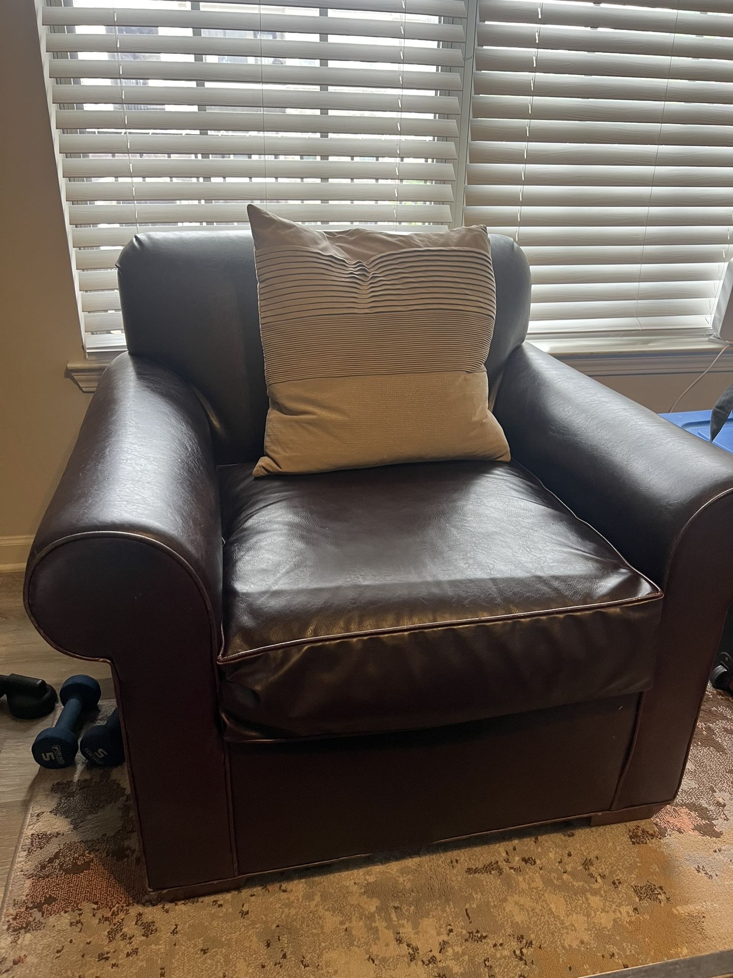 Two seater Couch and Chair