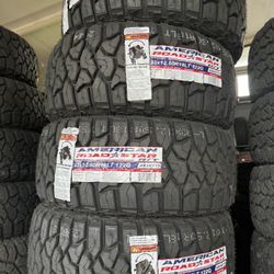 ‼️🚨vendo Set De Llantas Lt 33x12.50 18 American R/T Tires