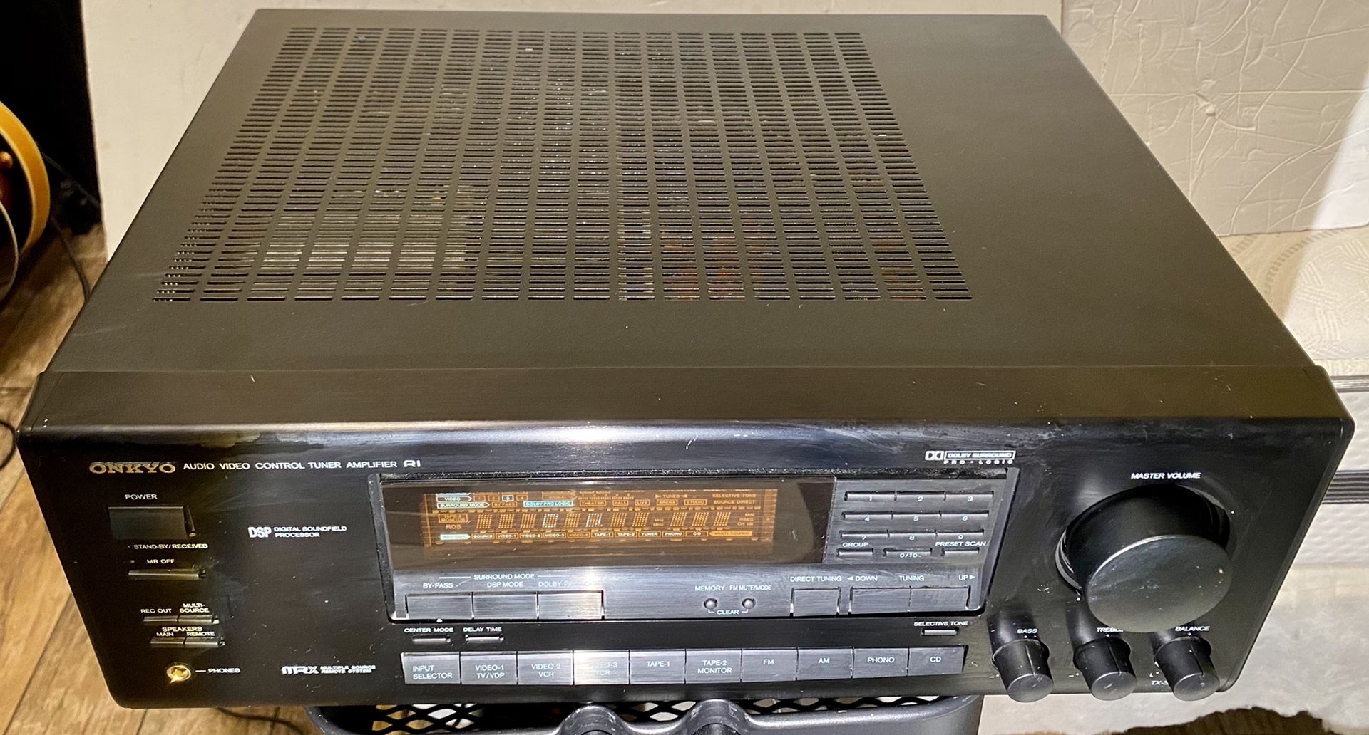 Onkyo TX-SV 525 5.1 Channel Tuner Amplifer Surround Sound