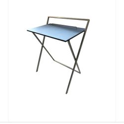 Mainstays Metal and Wood Folding Table