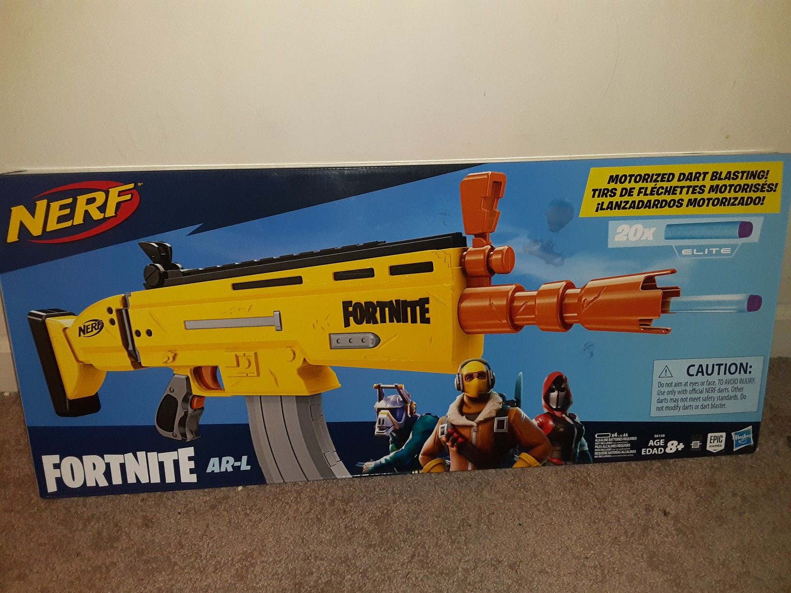 fortnite nerf gun !