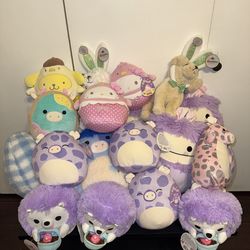 Easter Squishmallow and FAO Plush Bundle