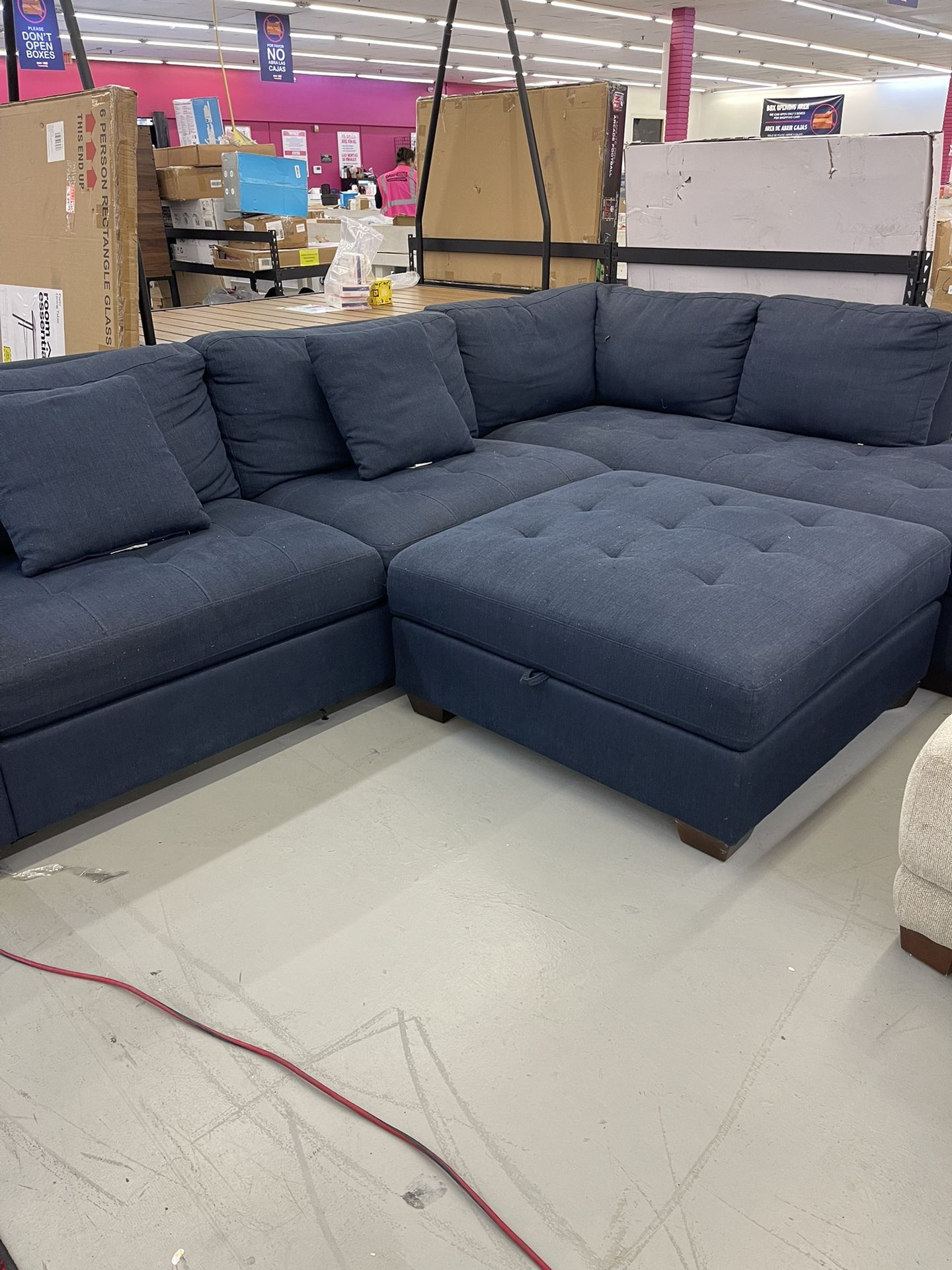 Costco Navy Sectional
