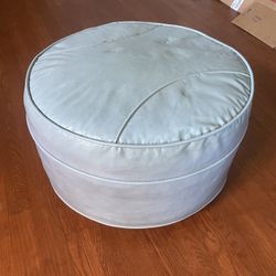 Blue Ottoman  Foot Stool 