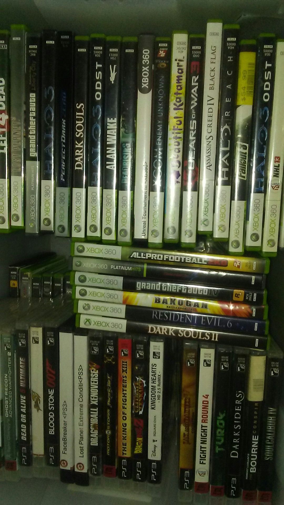 Xbox 360 & PS3 Lot