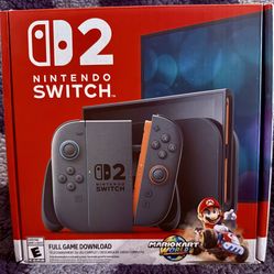 Brand New Unopened Nintendo Switch2 Mario Kart World Bundle 