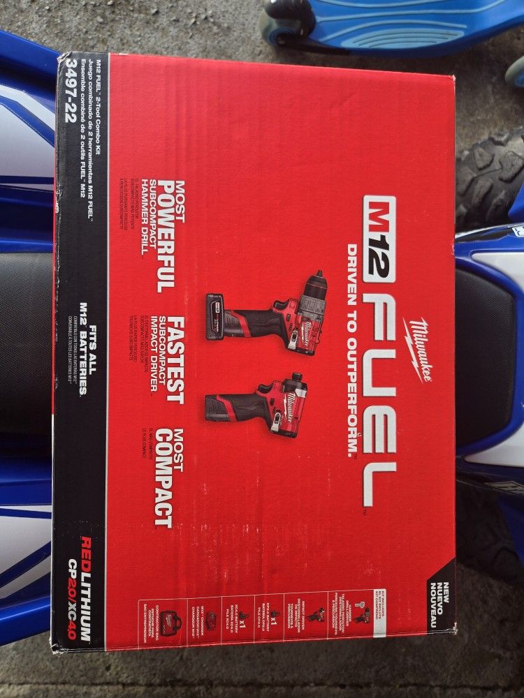 M12 Milwaukee Drill/Impact