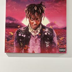 Juice WRLD “Legends Never Die” Canvas 17x17 Wall Art