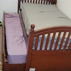 Double Roll OUT Twin BED 