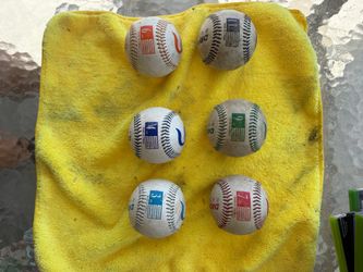 Drive line weighted baseballs