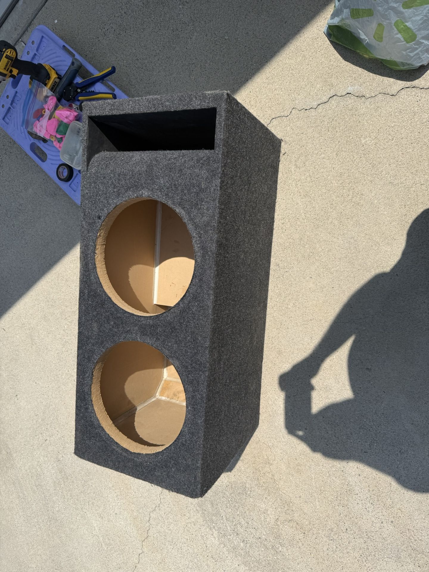 2 12” Subwoofer Box