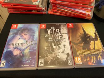 Switch games bundle rare