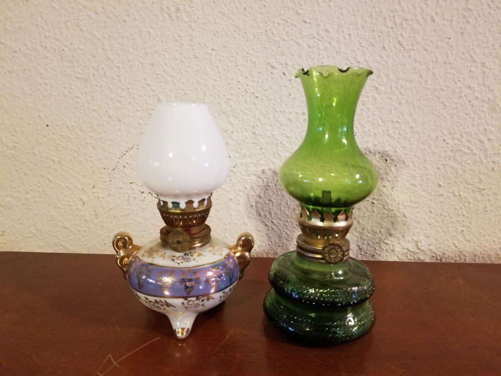 Vintage Mini Oil Lamp Light Lantern