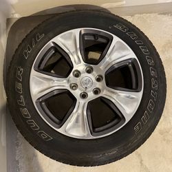 Full set of Ram 1500 wheels and tires