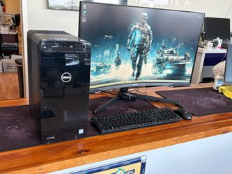 DELL XPS 8930 Gaming PC  Core i7-8700 3.20Ghz 16GB 1TB SSD Nvidia GTX 1050  4GB Graphics