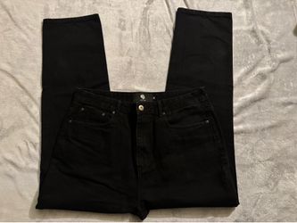 Darc Sport Straight Black Jeans Size 36