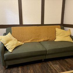 Green MCM Couch 