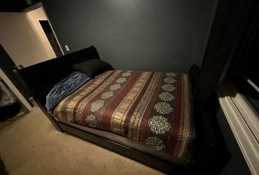 Full size bed set (Mattress + Frame + Box Spring)