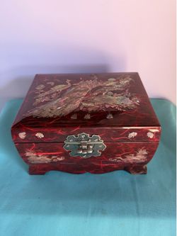Mother of Pearl Jewelry Box