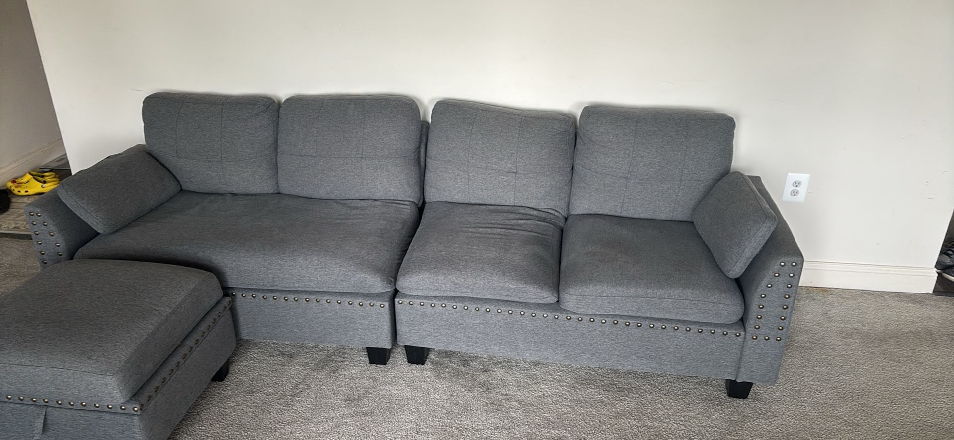 Gray Wayfair Couch