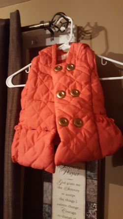 Girl winter vest