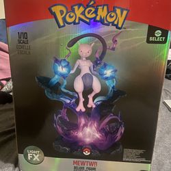 Pokemon Select Deluxe Collector Mewtwo figure by Jazwares