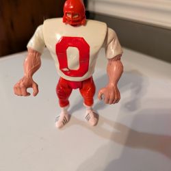 Vintage Kenner 1988 The Real Ghostbusters Haunted Humans Tombstone Tackle Ghost action figure