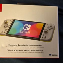 HORI Nintendo Switch Split Pad Compact (Light Gray & Yellow)