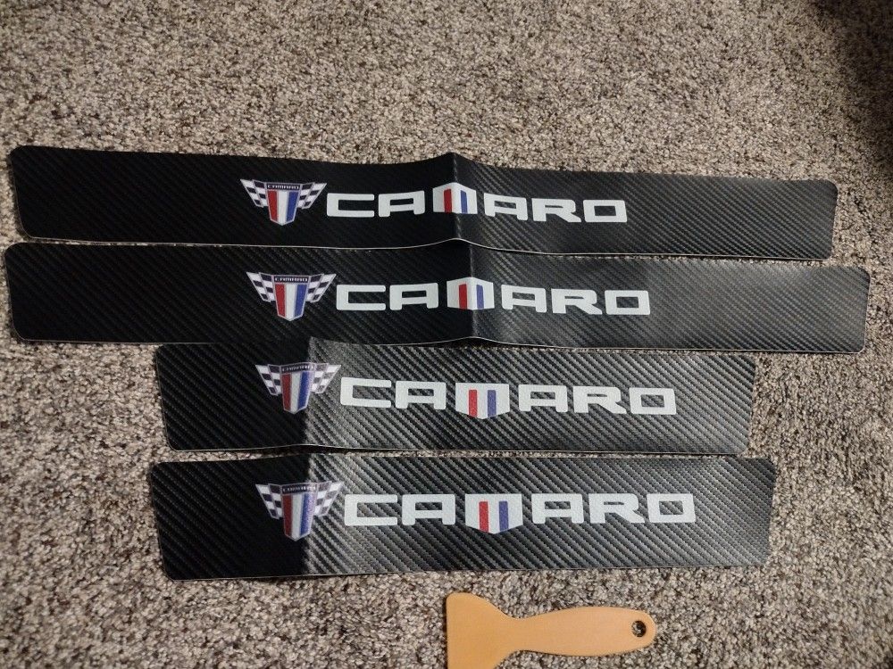 Camaro Door Sill Decal Protector