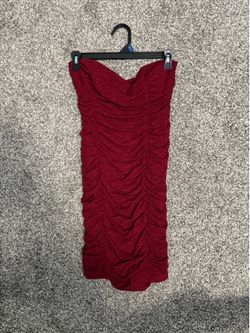 Red/Burgundy Homecoming Dress